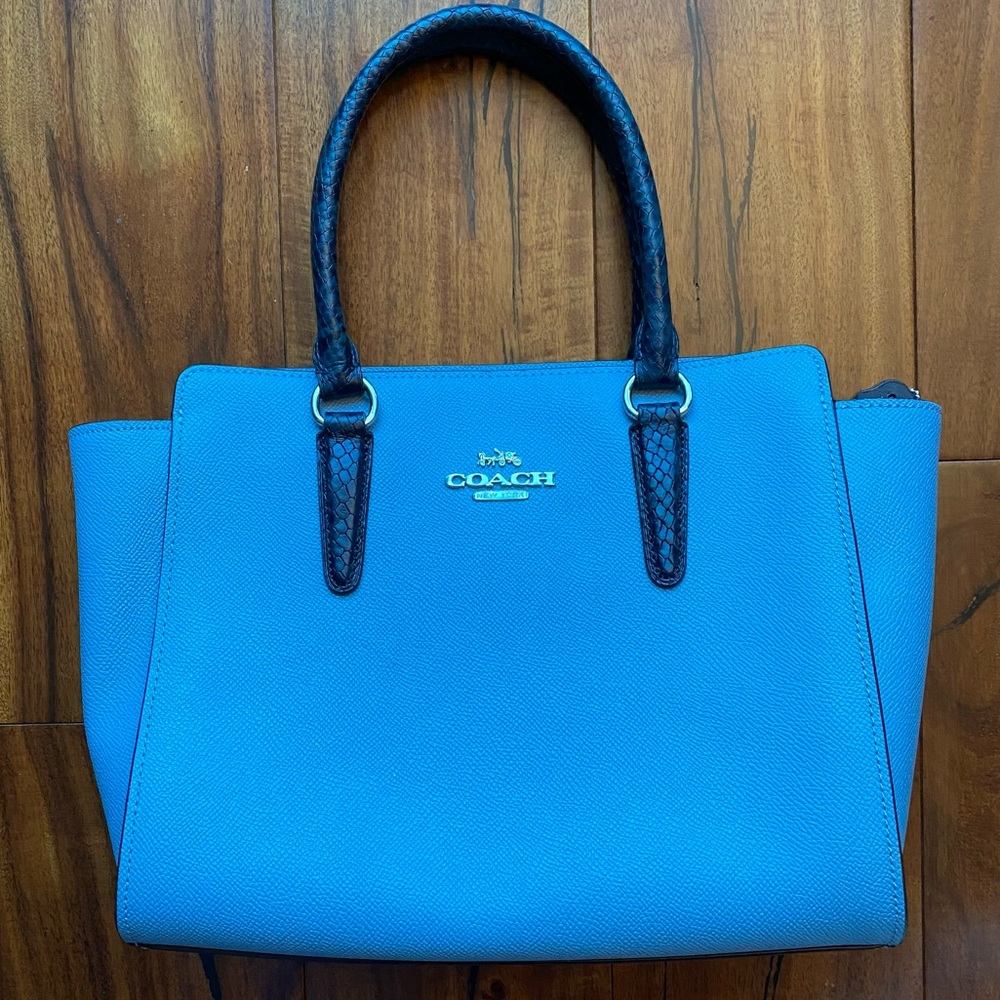 Coach Blue Purse